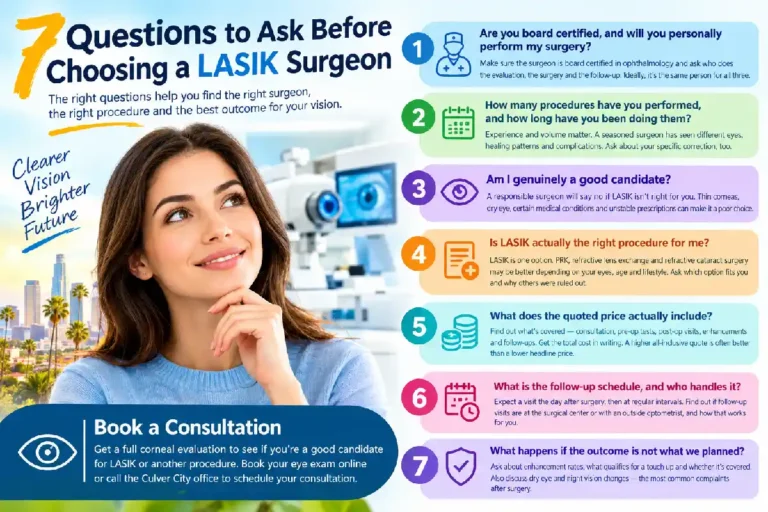 7 Questions to Ask Before Choosing a LASIK Surgeon